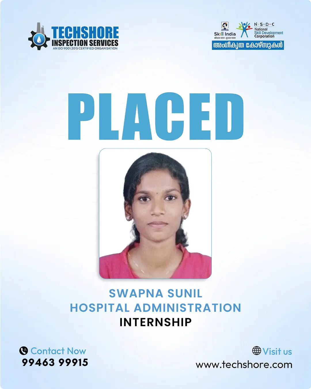 Placement student